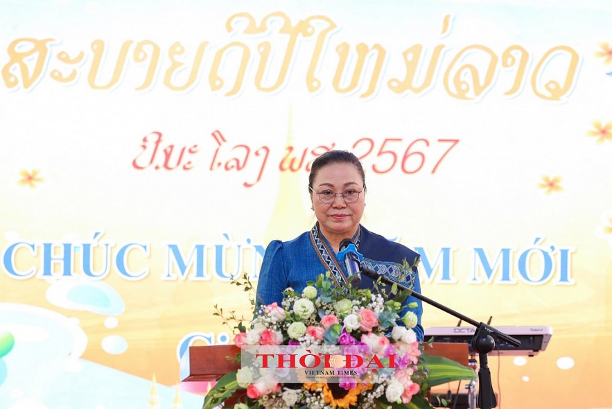 Bunpimay Festival of Lao Groups in Hanoi