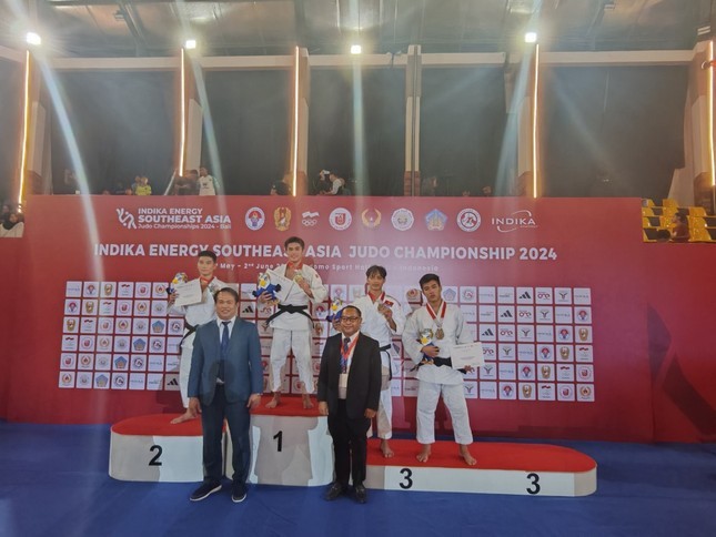 vietnamese judokas secure 20 golds at southeast asian judo championships 2024