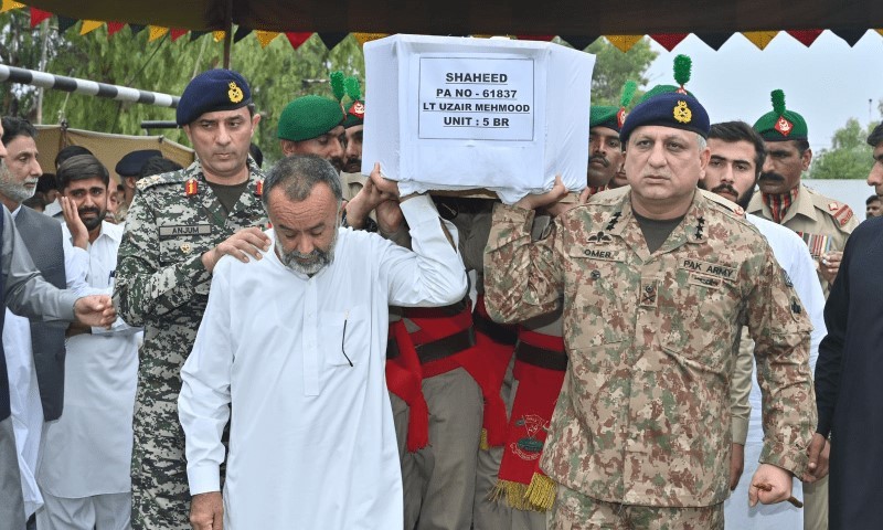 security man martyred in north waziristan injured officer passes away