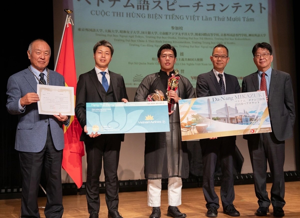 vietnamese eloquence contest strengthens japan ties
