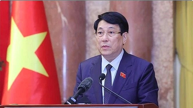 State President Luong Cuong.