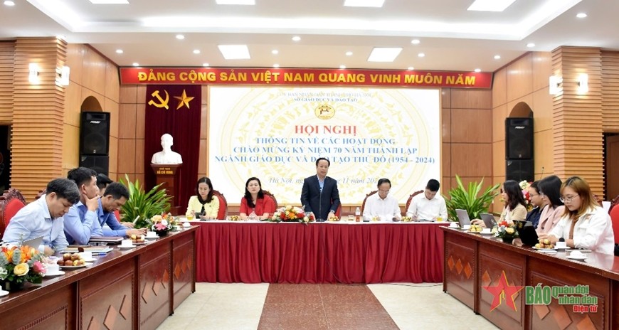 hanoi announces plan to celebrate 70 years of education sector