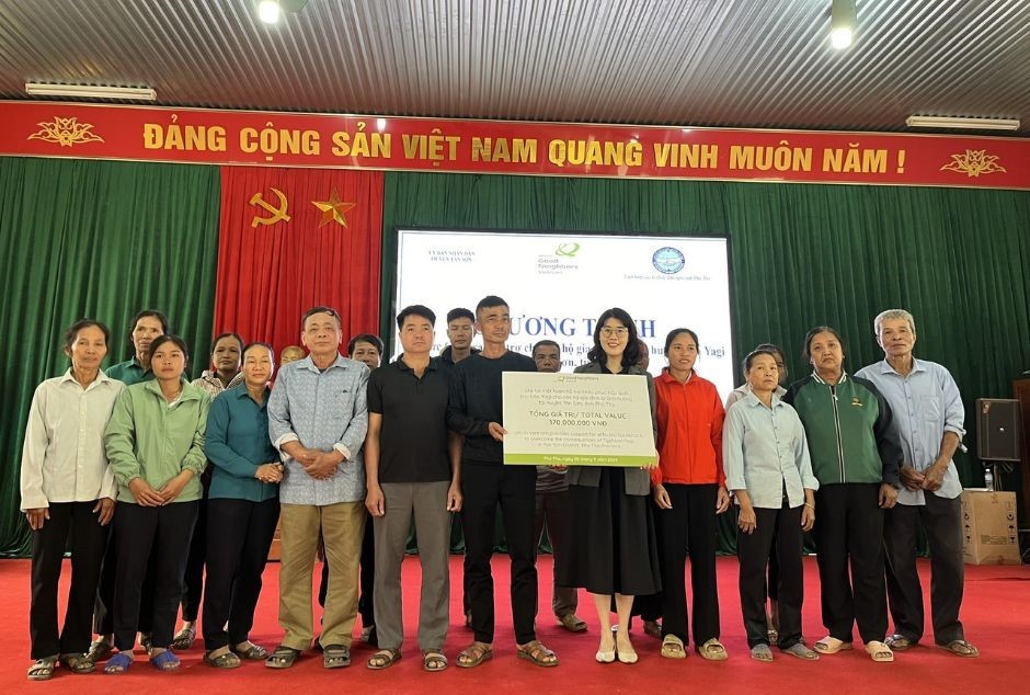 GNI Supports 17 Impoverished Households in Phu Tho's Kim Thuong Commune