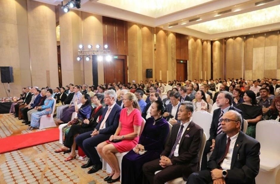 vietnam myanmar cultural night held in yangon