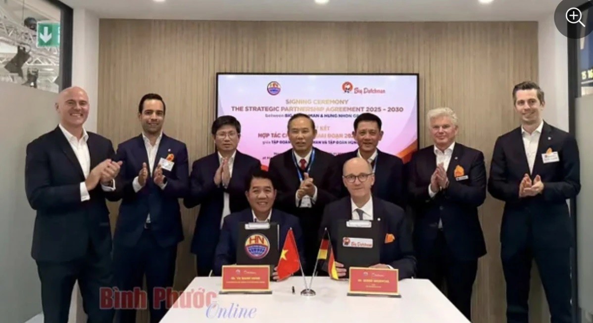 german and vietnamese companies sign mou in livestock farming