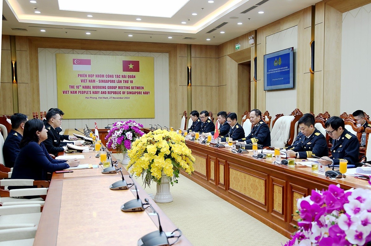 10th vietnam singapore navy working group meeting held