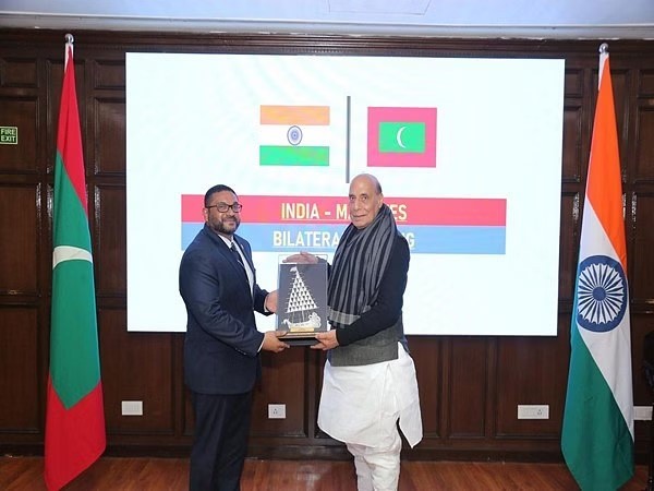 India hands over defence equipment, stores to Maldives