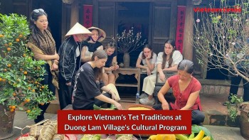 Explore Vietnam's Tet Traditions at Duong Lam Village's Cultural Program