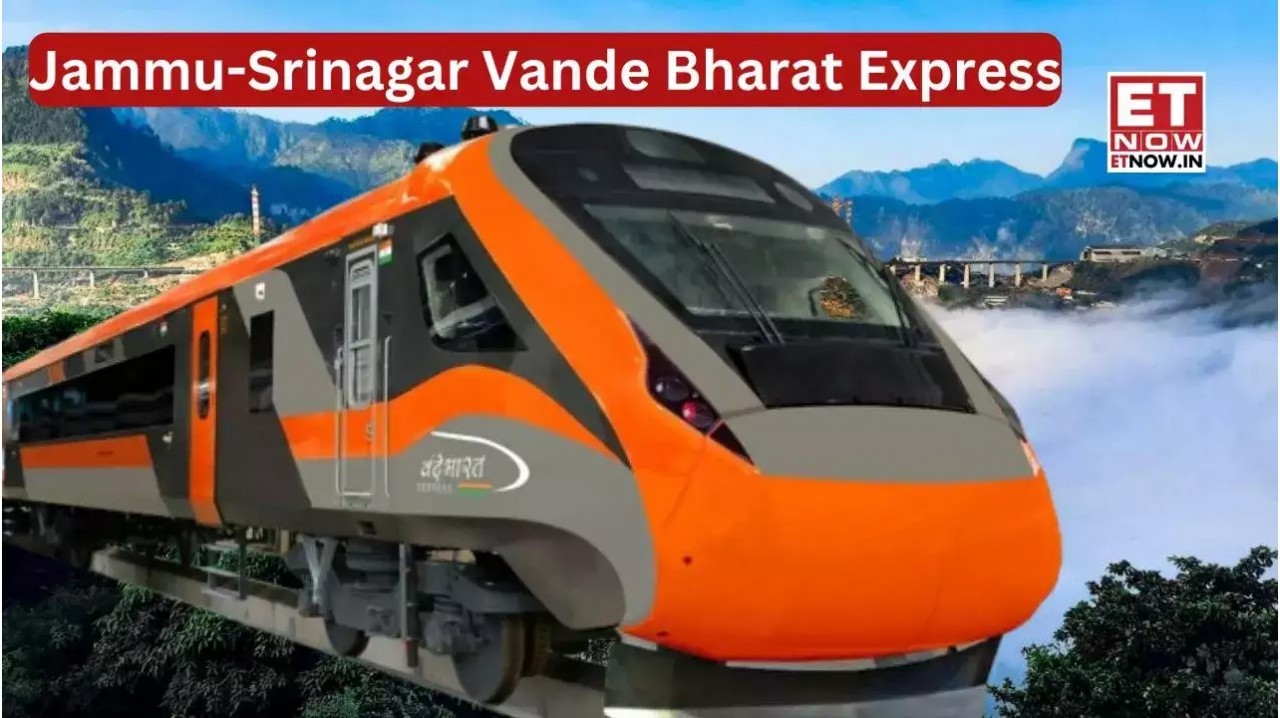 indian railways jammu to srinagar vande bharat train to run at 85 kmph against 160 kmph speed