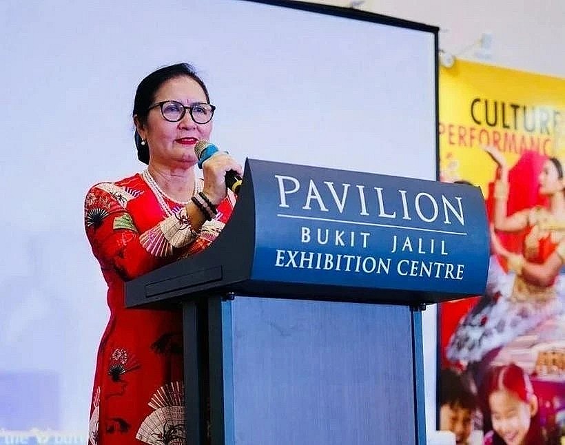 President of the Malaysia – Vietnam Friendship Association Tran Thi Chang speaks at the event. (Photo: VNA) President of the Malaysia – Vietnam Friendship Association Tran Thi Chang speaks at the event. (Photo: VNA)
