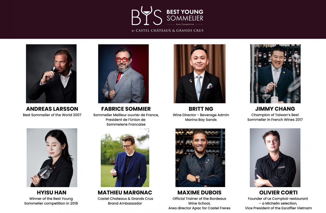 Castel Châteaux & Grands Crus Announces Best Young Sommelier Competition to Showcase Talents Across Asia