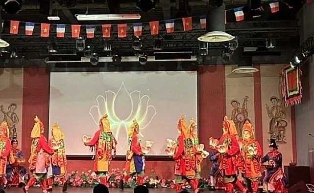 Performance of Hue court music at the event. (Photo: VNA)