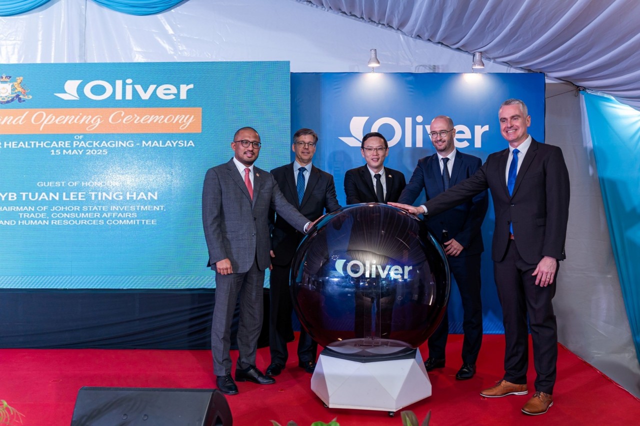 Oliver Healthcare Packaging opens state-of-the art manufacturing facility in Johor to meet the needs of pharmaceutical and medical device companies in Asia-Pacific