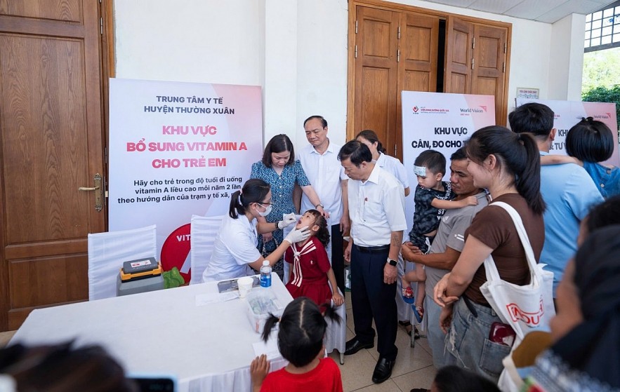 World Vision Promotes Comprehensive Nutritional Care for Vietnamese Children