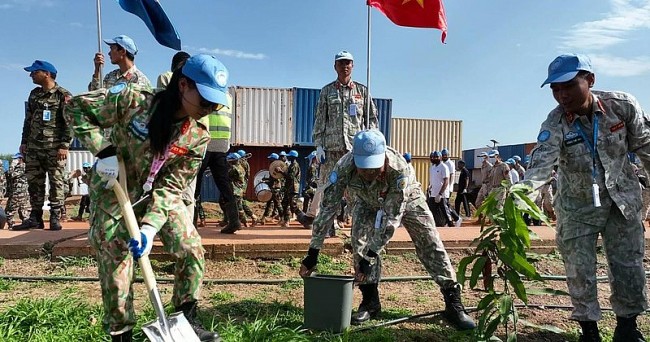 Vietnamese Peacekeepers in Abyei Respond to World Environment Day