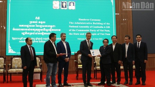 New Administrative Building - Vietnam's Gift of Friendship to Cambodian National Assembly