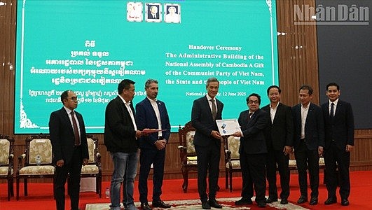 New Administrative Building - Vietnam's Gift of Friendship to Cambodian National Assembly
