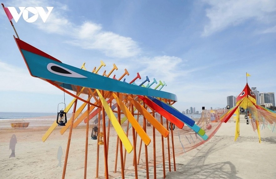 Art installation space – The story of Da Nang’s fishing village.