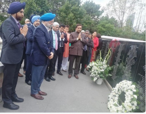 Indian delegation in Ireland to attend 40th anniversary memorial of Kanishka accident