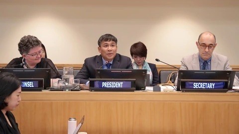 Vietnam Chairs of 35th Meeting of State Parties to UNCLOS