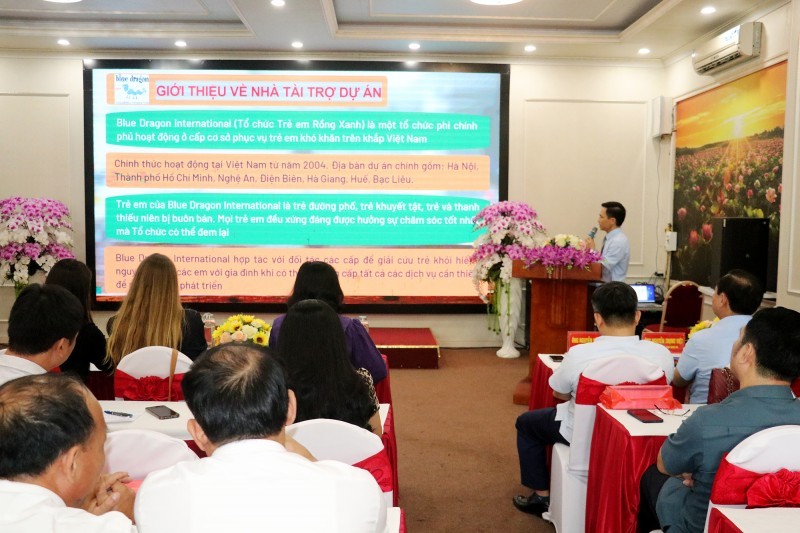 Blue Dragon International Sponsors Project on Social Services and Children Support in Nghe An
