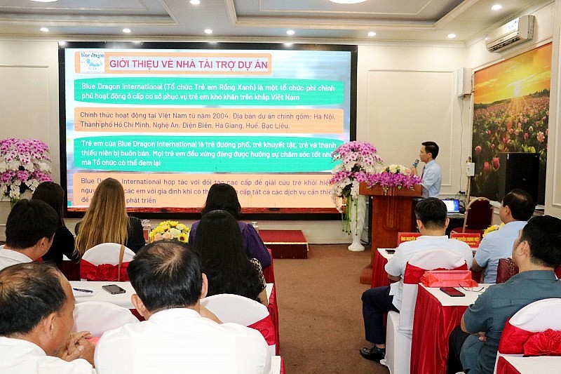 Blue Dragon International Sponsors Project on Social Services and Children Support in Nghe An