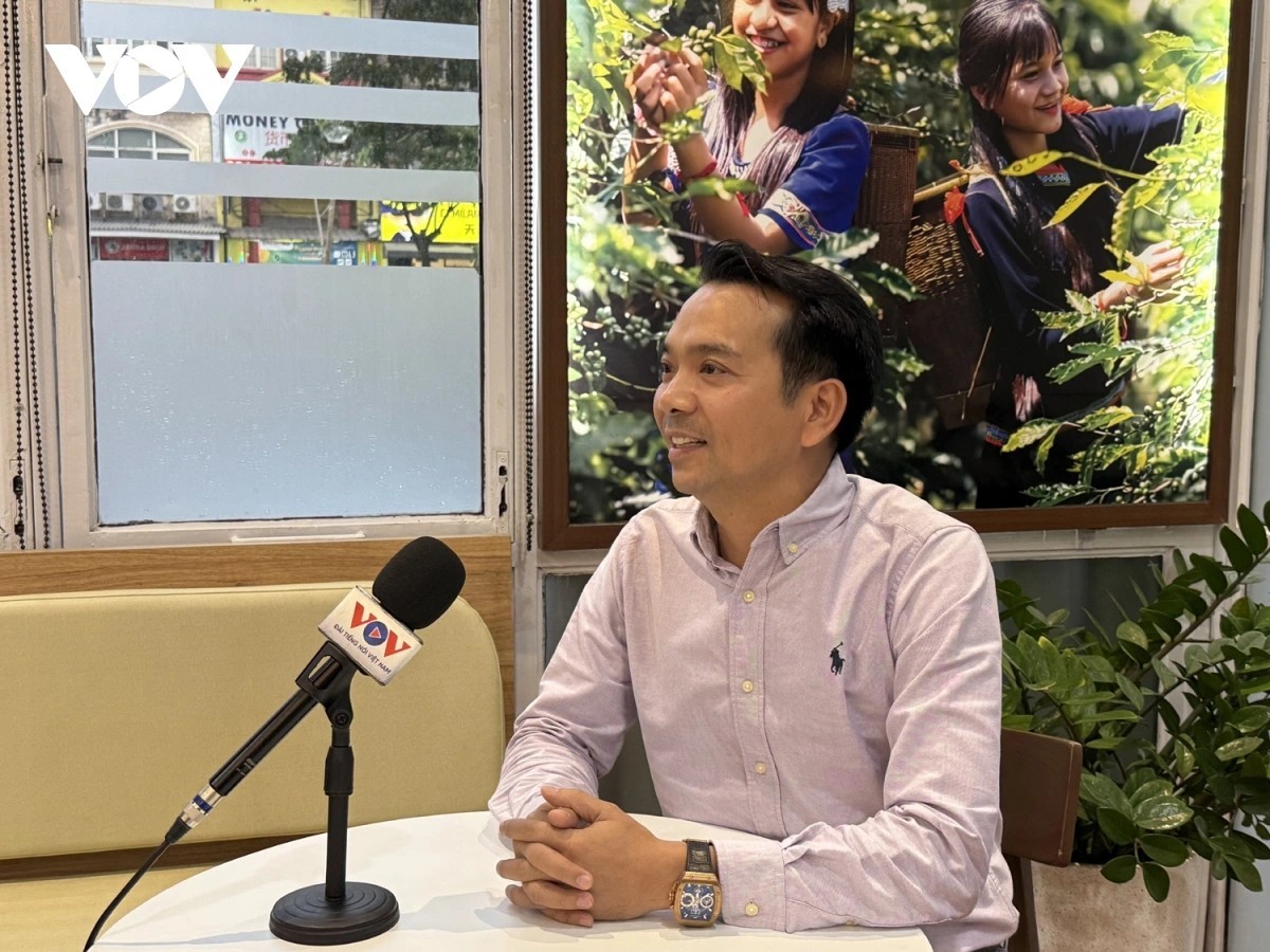 Thai Thanh Long, Head of the Liaison Committee of the Vietnam Business Association in Indonesia. (Photo: VOV)