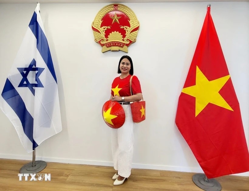 Truong Thi Hong, President of the Vietnamese Association in Israel. (Photo: VNA)