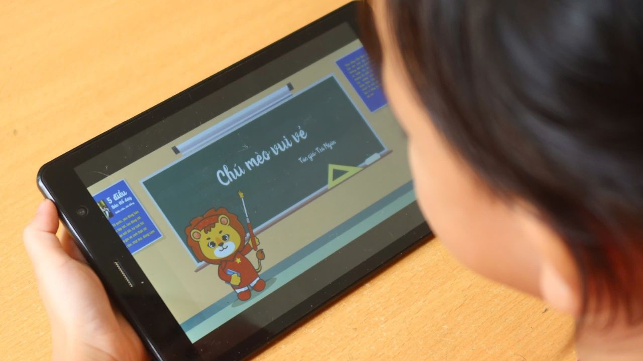 With its child-friendly colors, illustrations, and user interface, the app is designed for young users to navigate easily without needing much adult assistance. (Photo: Save the Children)