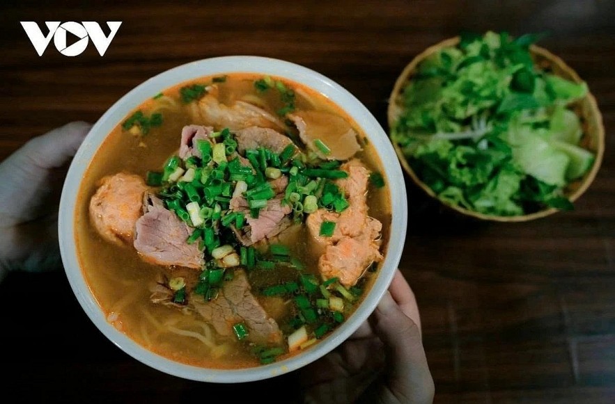 Bún bò Huế (spicy beef noodle soup) is recognised as a national intangible cultural heritage.