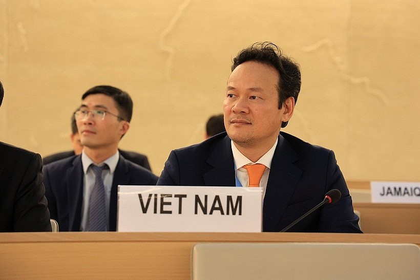 Permanent Representative of Vietnam in Geneva Ambassador Mai Phan Dung. (Photo: VNA)
