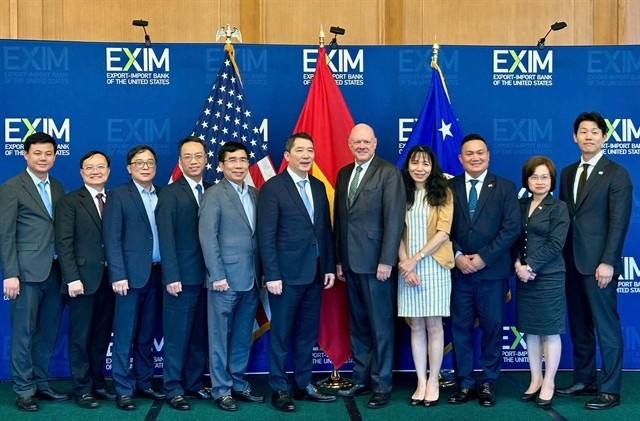 The Vietnamese and US delegates at a meeting at SelectUSA 2025. — Photo courtesy of the organisers