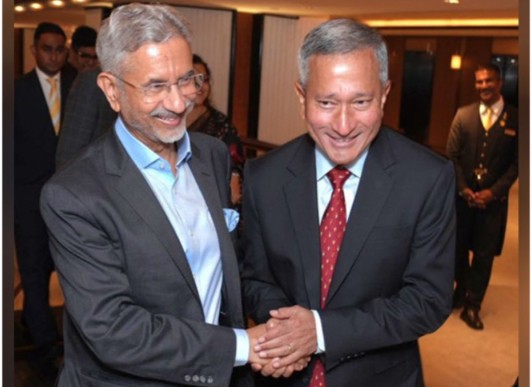 India External Affairs Minister Jaishankar meets Singapore's counterpart Vivian Bala discussing investment opportunities