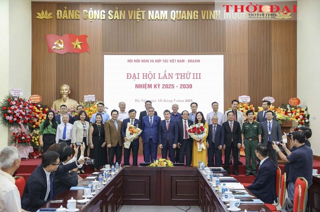 Deputy Minister Nguyen Hoang Hiep Elected President of the Vietnam-Brazil Friendship and Cooperation Association for the 2025-2030 Term