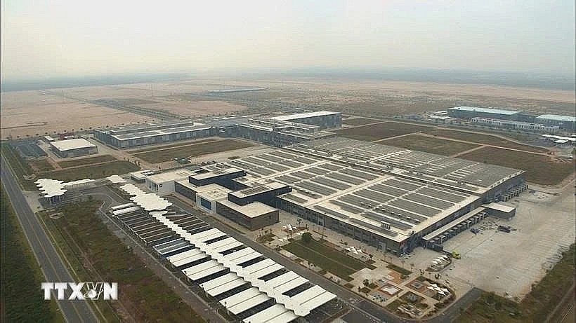 The Lego plant in Binh Duong province. The recent increase in capital flow by Nordic companies shows significant interest in long-term operations in Vietnam. (Photo: VNA)