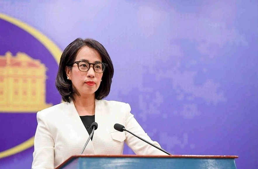 Spokesperson for the Vietnamese Ministry of Foreign Affairs Pham Thu Hang (Photo: MoFA) Spokesperson for the Vietnamese Ministry of Foreign Affairs Pham Thu Hang (Photo: MoFA)