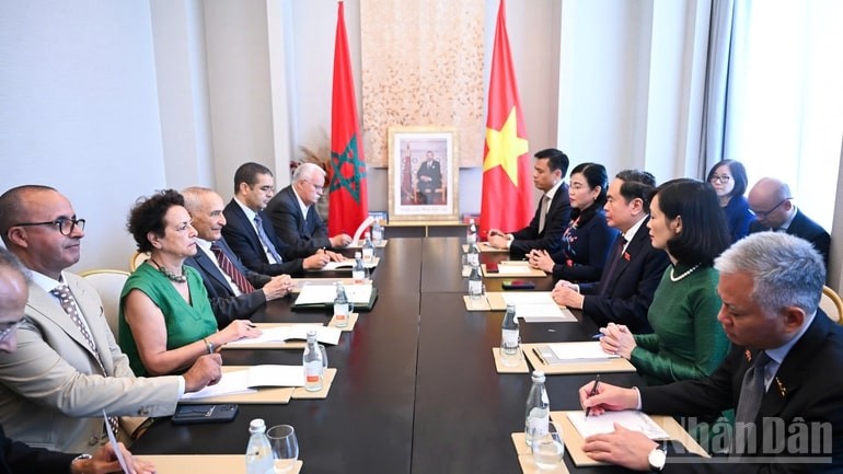 Vietnam, Morocco Promote the Signing of Memorandum of Understanding Between Friendship Associations