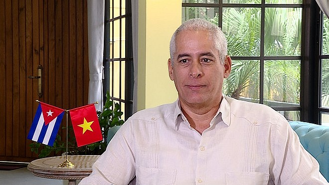 Gerardo Penalver Portal, First Deputy Minister of Foreign Affairs of Cuba. (Photo: VNA)