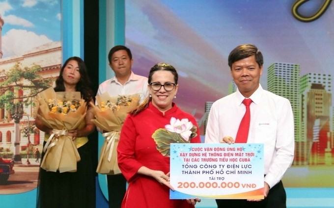 Ho Chi Minh City Launches Solar Power Support Campaign for Cuban Schools