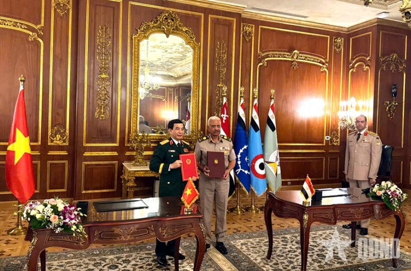 Vietnam and Egypt Pledge to Deepen Bilateral Defense Cooperation