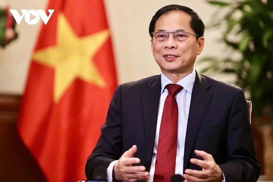 Deputy Prime Minister and Foreign Minister Bui Thanh Son of Vietnam.