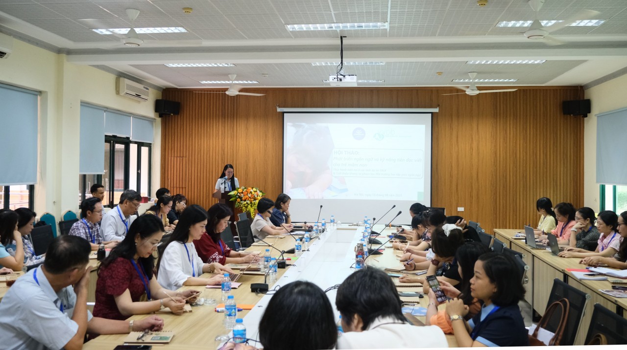VVOB Promotes Language Development for Preschool Children through New Pedagogical Framework