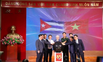 National-level Launching Ceremony to Aid Cuban People with Food, Medical and Essential Supplies