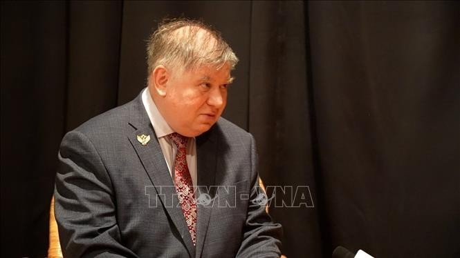 Professor Andrey Vassoevych, Director of the Institute of Oriental Studies, Herzen State Pedagogical University of Russia. (Photo: VNA)