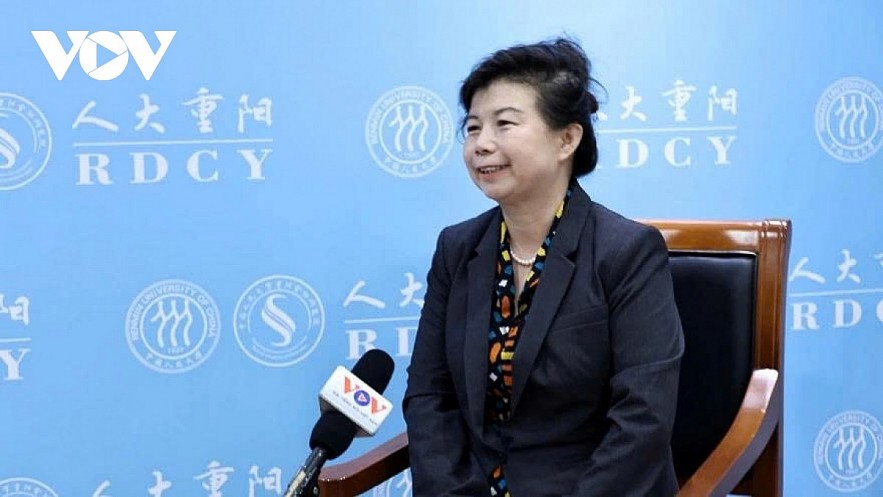 Professor Liu Ying of the Chongyang Institute for Financial Studies at Renmin University of China.