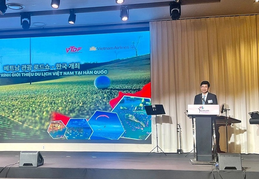 MoCST Deputy Minister Ho An Phong addresses the event (Photo: anninhthudo.vn)