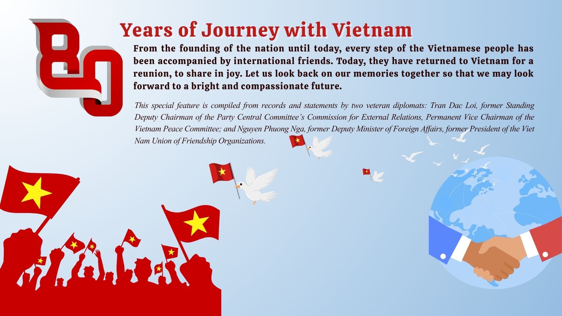 Affection of International Friends