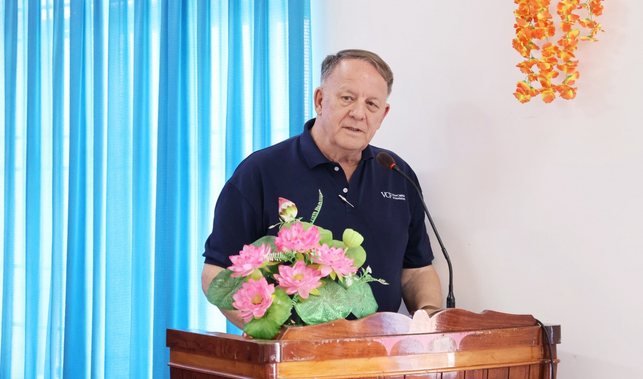 Rad Kivette, Chief Executive Officer and Head of the Representative Office of VCF in Vietnam. (Photo: NVCC)