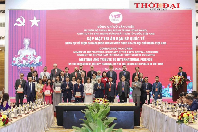 Tribute to International Friends: 80 Years of Companionship with Vietnam