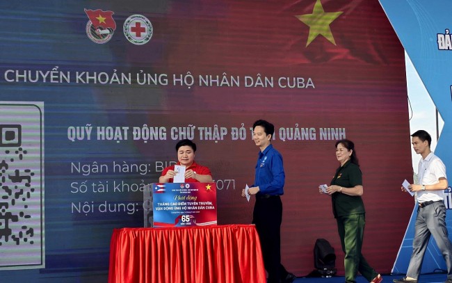 Nearly VND 420 Billion Raised for Cuba in One Month